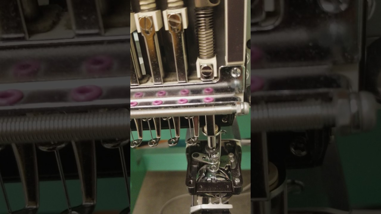 Tajima machine hook timing