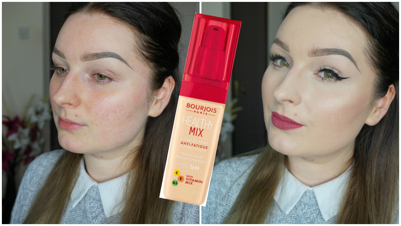 *NEW and UPDATED* Bourjois Healthy Mix Foundation First Impression Review
