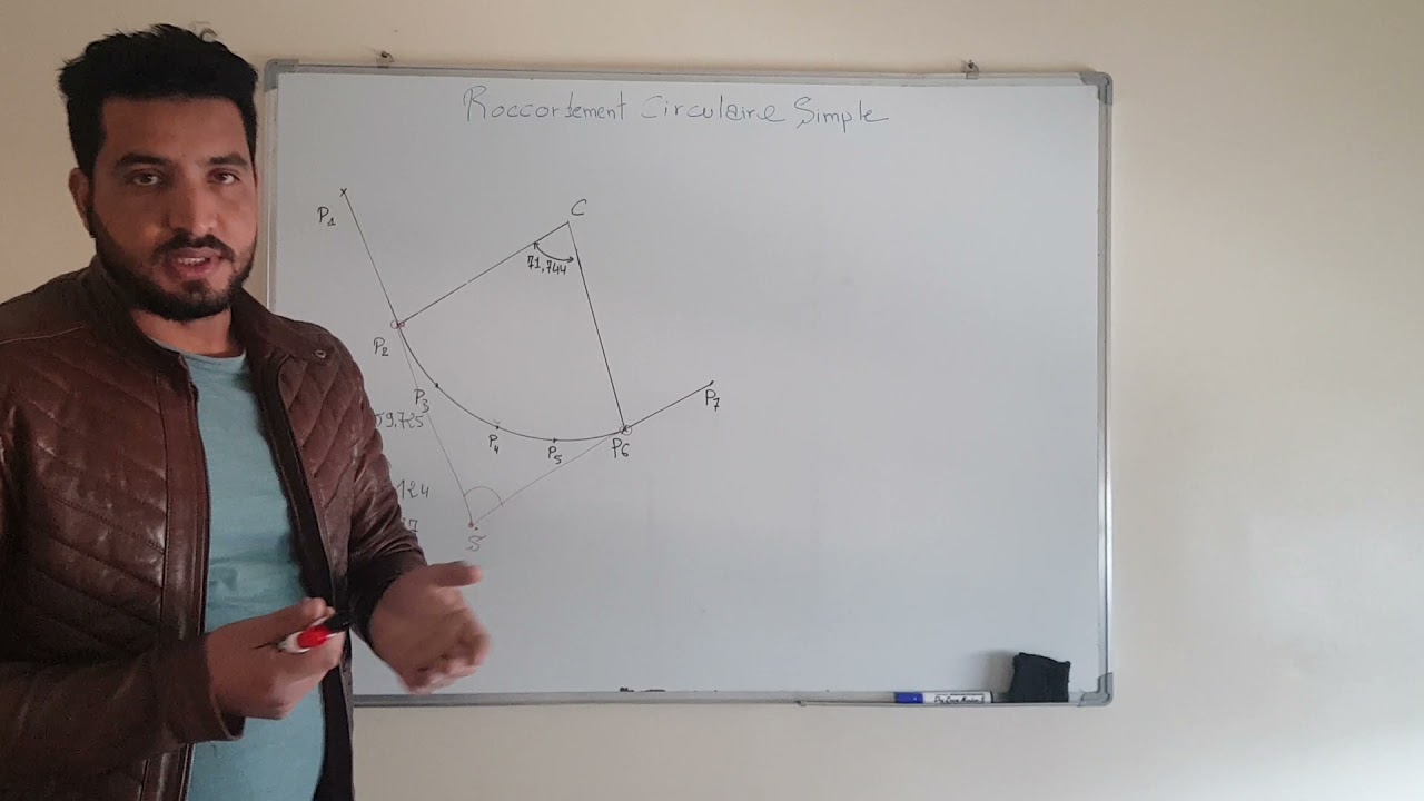 Raccordement circulaire simple / partie 1