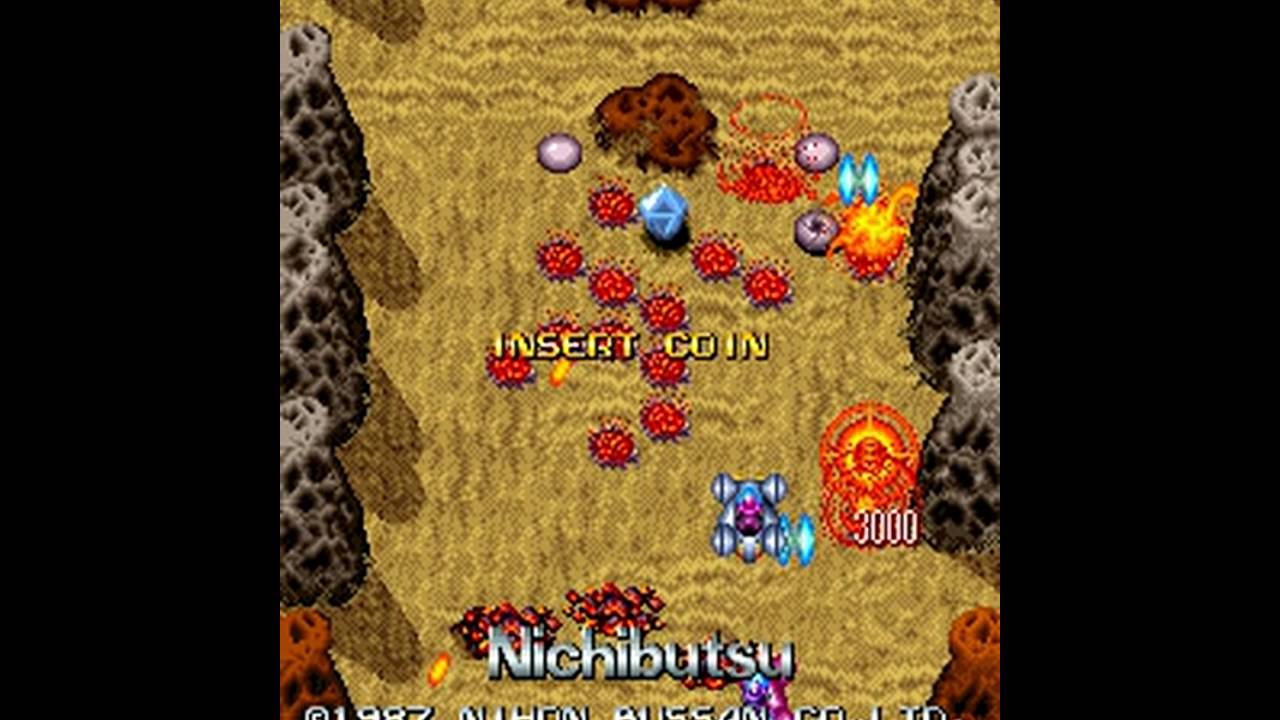 Legion - Spinner-87 (Nichibutsu 1987)  Attract Mode 60fps