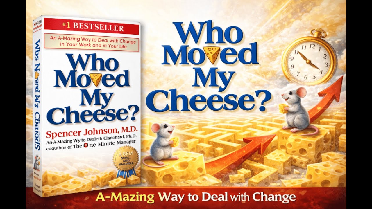 Who Moved My Cheese? by Spencer Johnson | Audiobook Summary on Adapting to Change