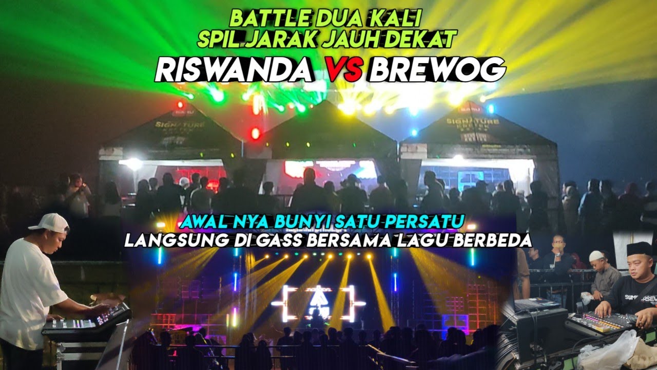 VIRAL🔥DUA MASKOT JATIM AKHIRNYA DI BATTLE RISWANDA VS BREWOG DENGAN LAGU BERBEDA