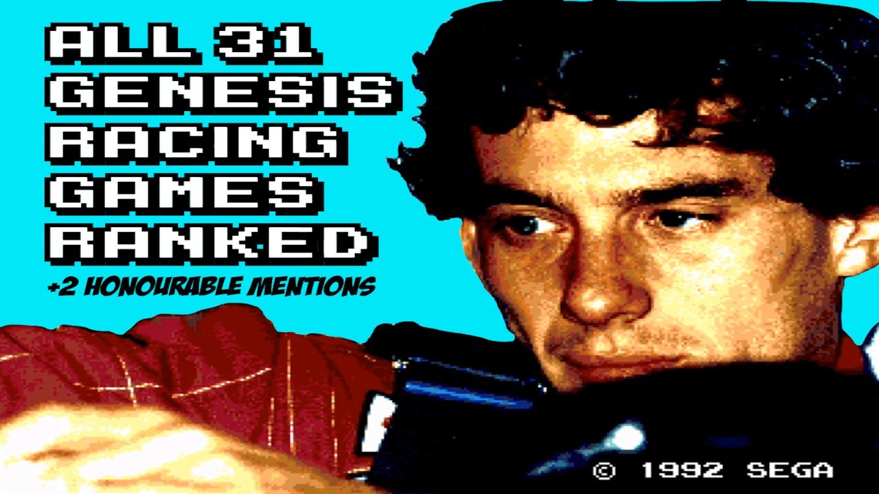 ALL Sega Genesis Racing Games Ranked (Retro Sunday)