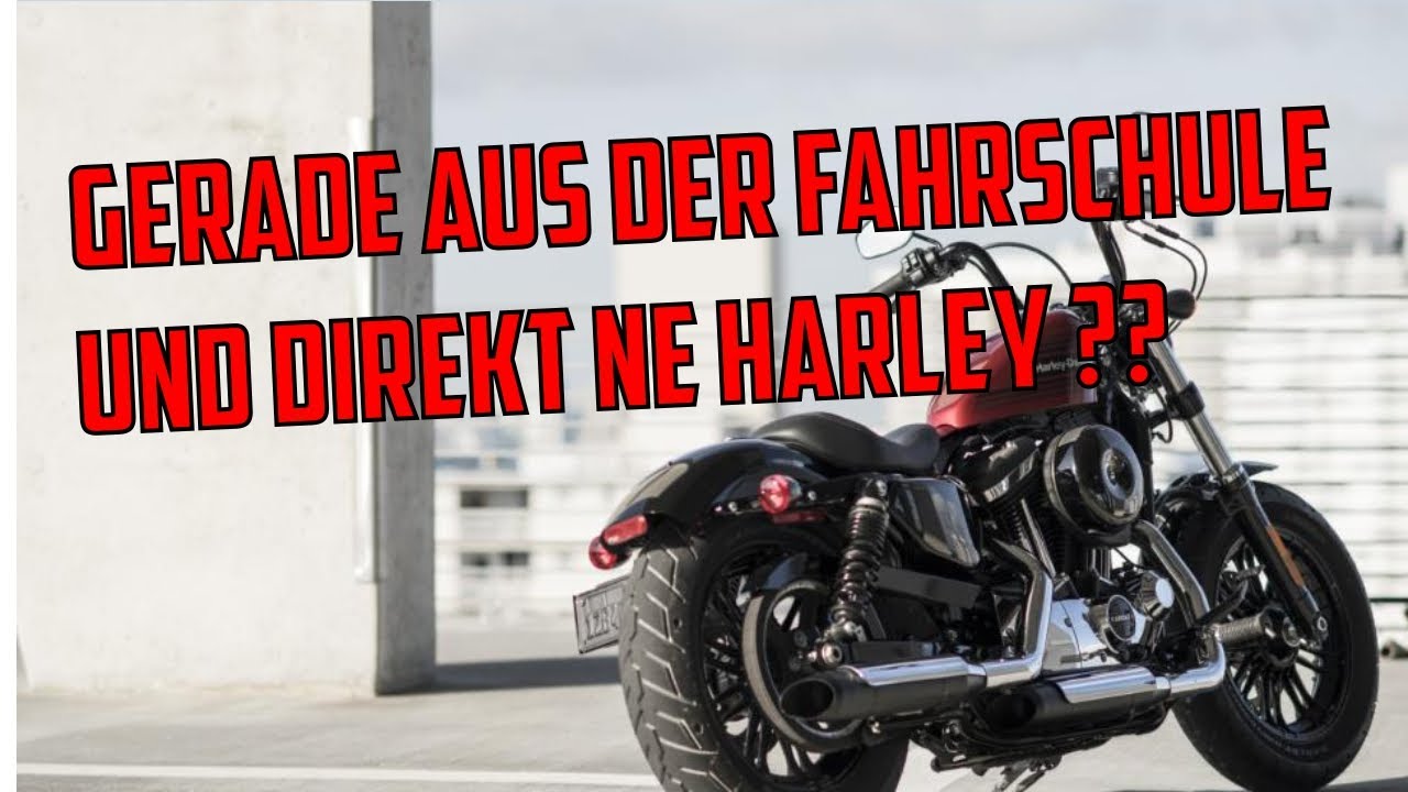 Ist eine Sportster geeignet für Fahranfänger ? | Harley-Davidson | Motovlog |