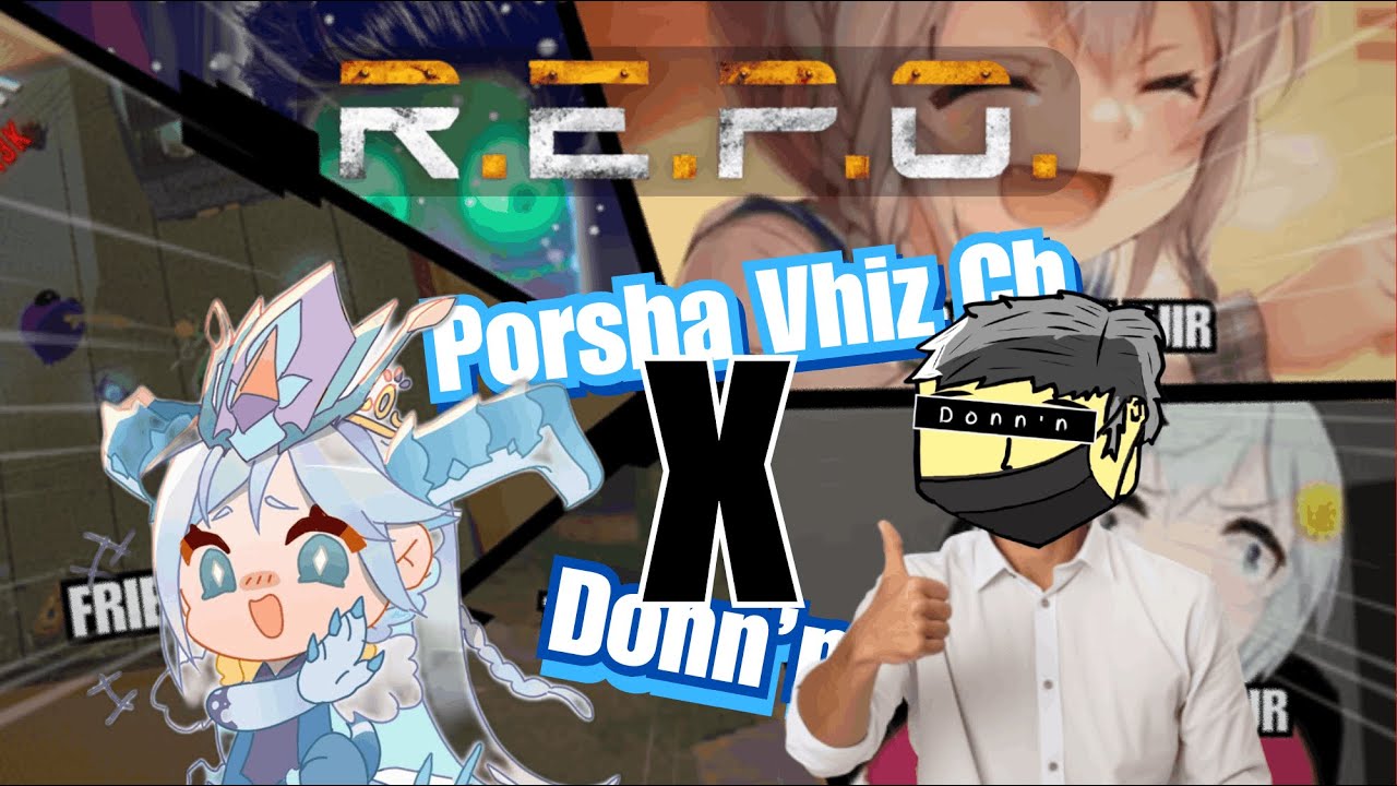 MAIN R.E.P.O DENGAN VTUBER BESERTA HAL RANDOMNYA NJIR DENGAN PARTYNYA @PorshaVhizCh