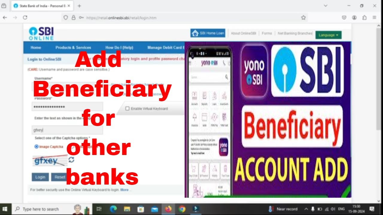 How to add beneficiary to sbi netbanking  for other banks  |SBI Yono beneficiary add kaise kare