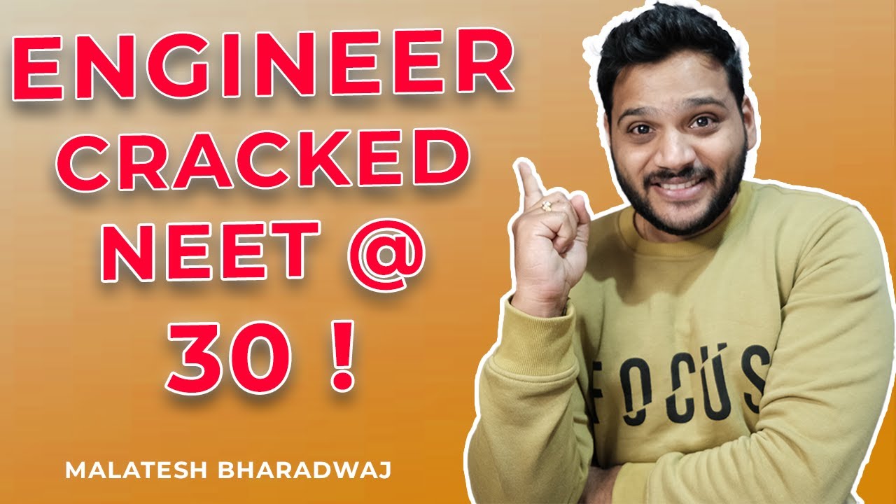 How this Engineer cracked NEET at 30 ! My NEET journey against all ODDS! | NEET MOTIVATION |