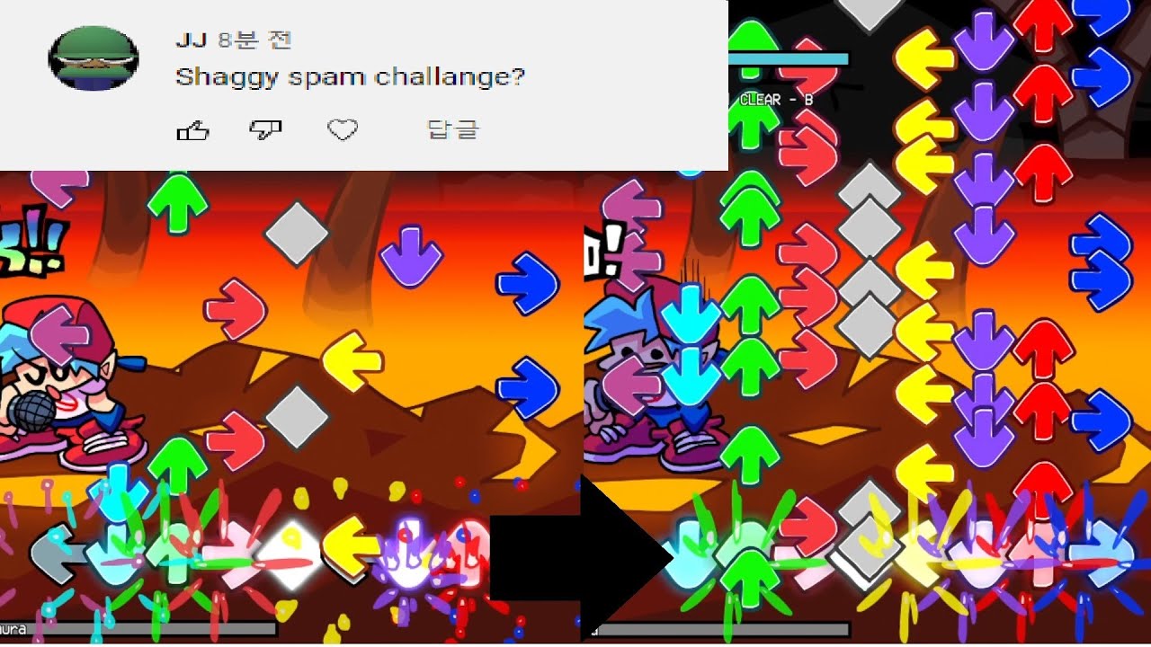 [FNF] WB SHAGGY AURA BUT PLAY OLD INPUT AND MORE... XD