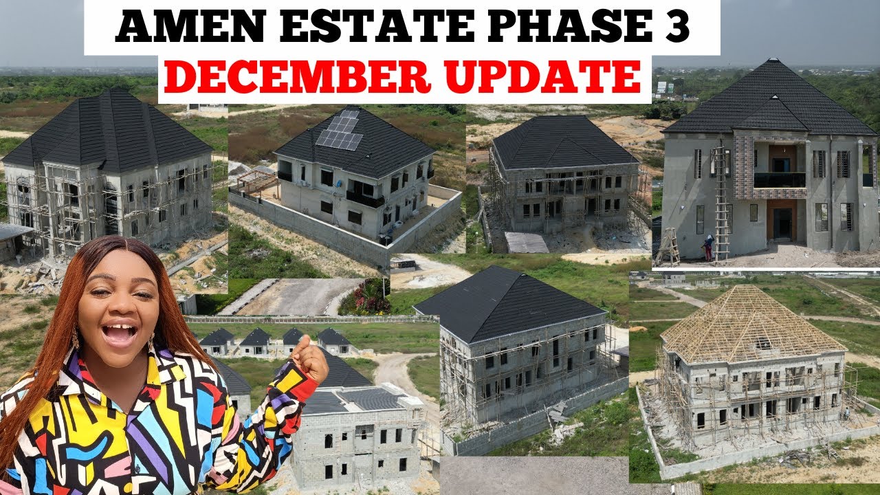 AMEN ESTATE PHASE 3 | AMEN ESTATE PHASE 3 CONSTRUCTION UPDATE - LAND FOR SALE IN AMEN ESTATE 3