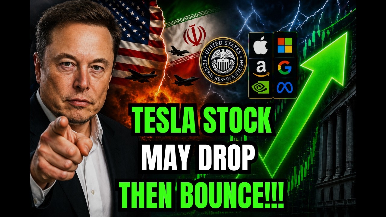 🚨 АКЦИИ TESLA МОГУТ УПАСТЬ, А ЗАТЕМ ОТСКОЧИТЬ! Прогноз по TSLA, SPY, QQQ, ES, NQ, NVDA, AAPL, MET...