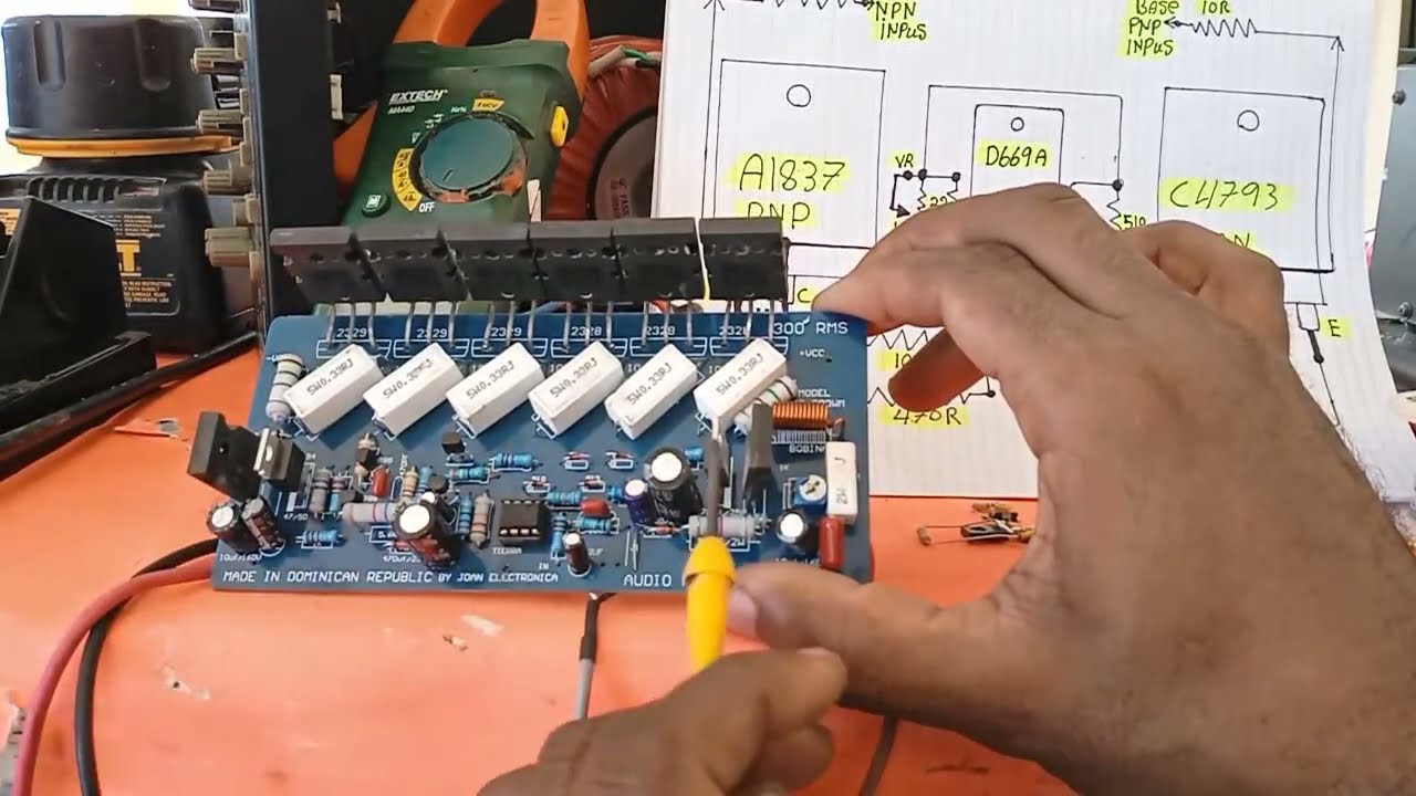 Adjuste De BIAS  o corriente de Reposo cómo modificar En Amplicadores.