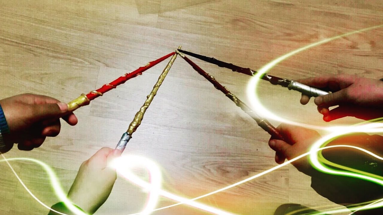 Come Fare La Bacchetta Di Harry Potter - how to make harry potter wand tutorial