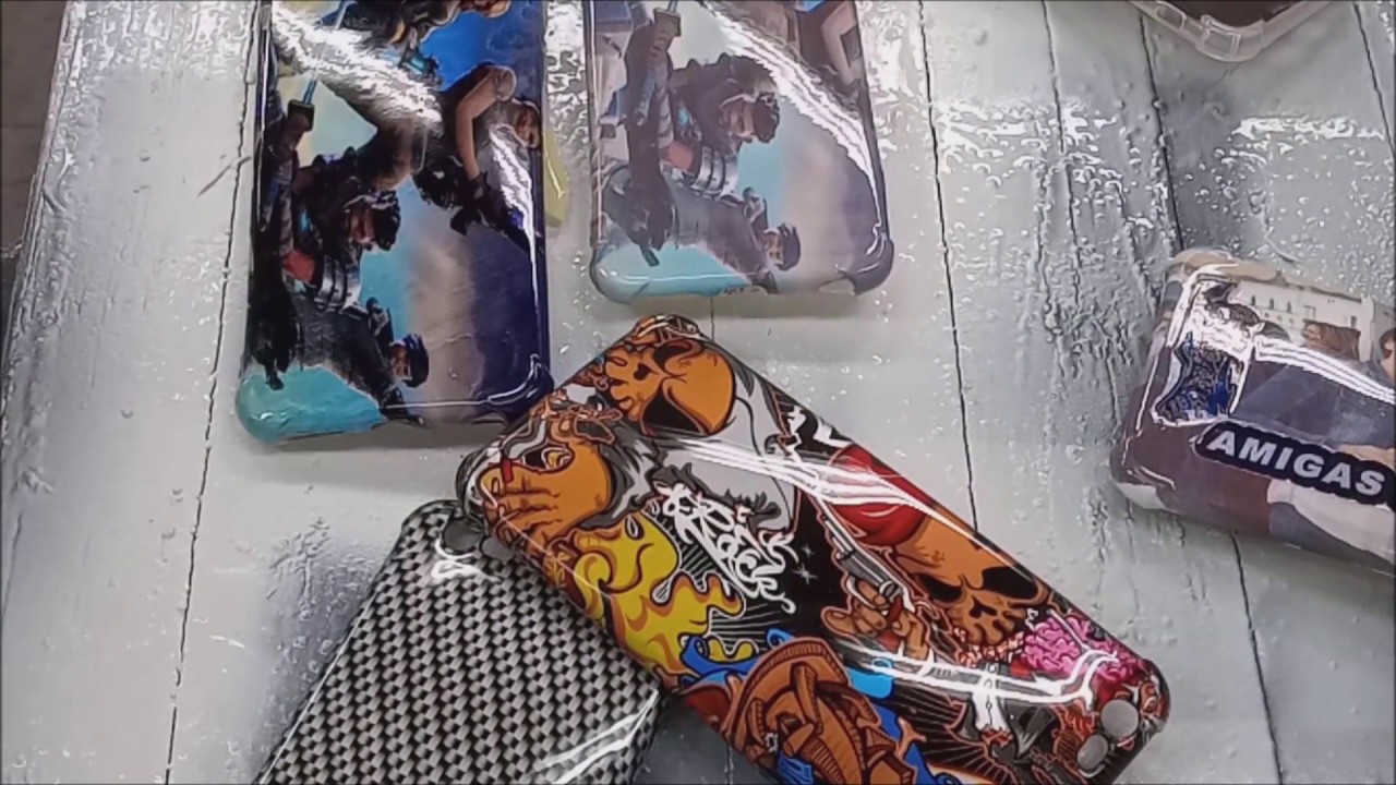 REALIZAR HIDROIMPRESION EN CARCASA DE GOMA  MÓVIL PARTE 1