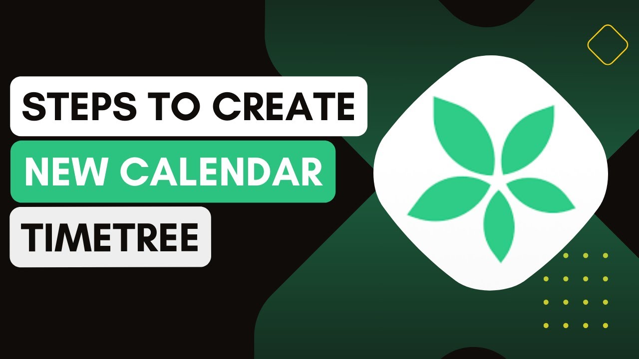 How To Create A New Calendar Or Schedule In Timetree !