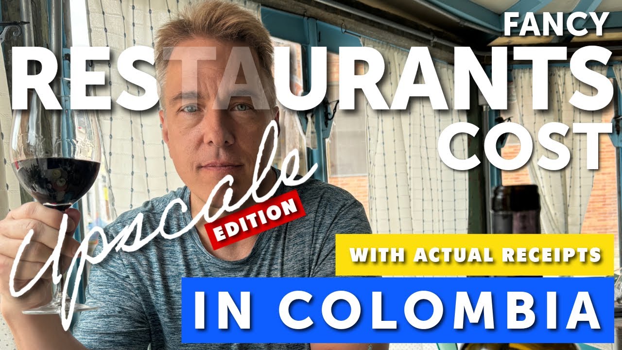 LUXURY DINING in Colombia for LESS – Real Meal Costs with RECEIPTS - Pt 2