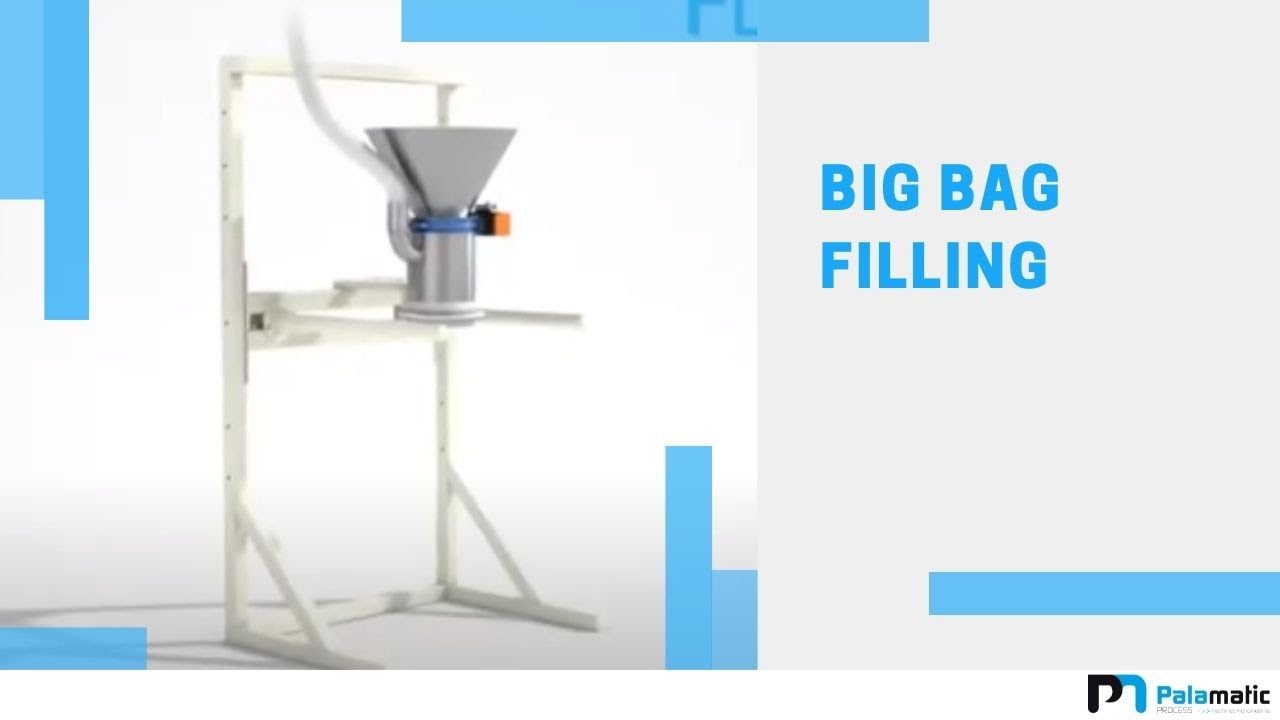 Big bag filling - FlowMatic® 01 - Simple packaging of bulk and powders | Palamatic Process Inc.