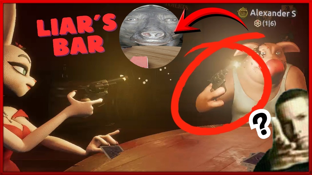 🐷⚠️ N&Atilde;O CONFIE EM NINGU&Eacute;M! Modo Caos no Liar&rsquo;s Bar