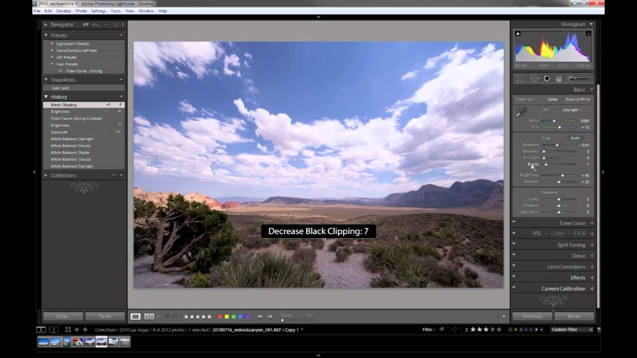 Lightroom 3 Tutorial - Editing a RAW file