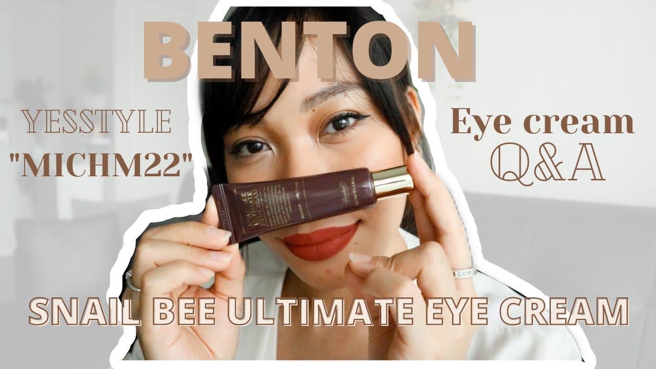 BENTON-SNAIL BEE ULTIMATE EYECREAM+YESSTYLE 