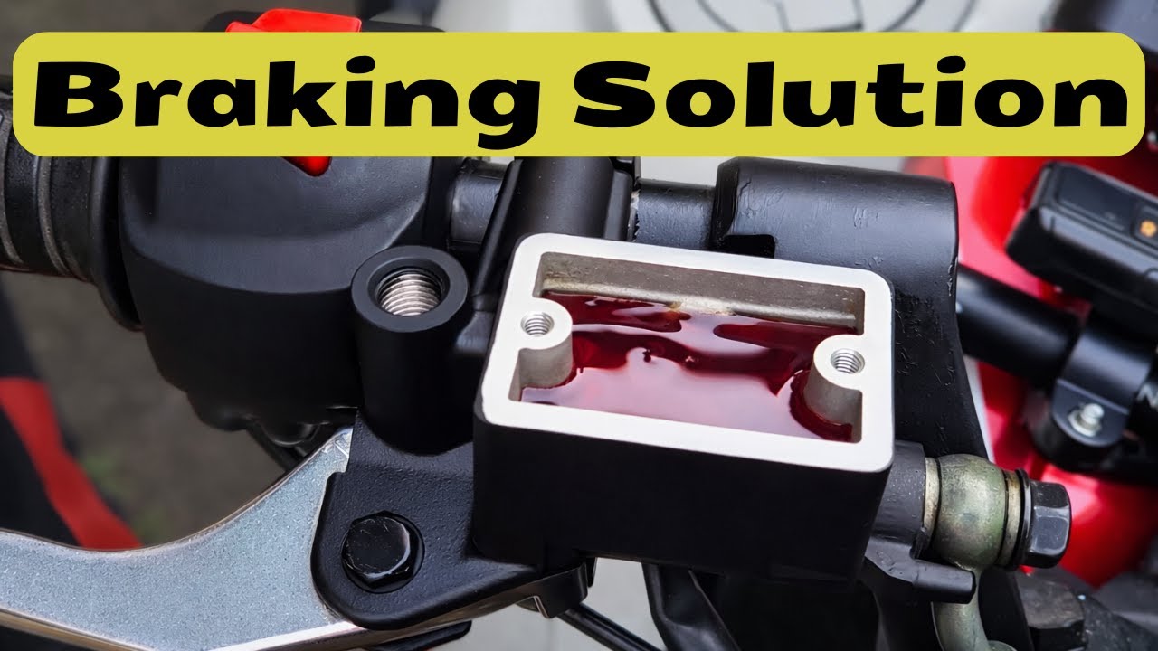 Front Master Cylinder Change or Repair – Motorcycle Soft Brake Thik Karne Ke Liye Kaunsa Sahi Hai?
