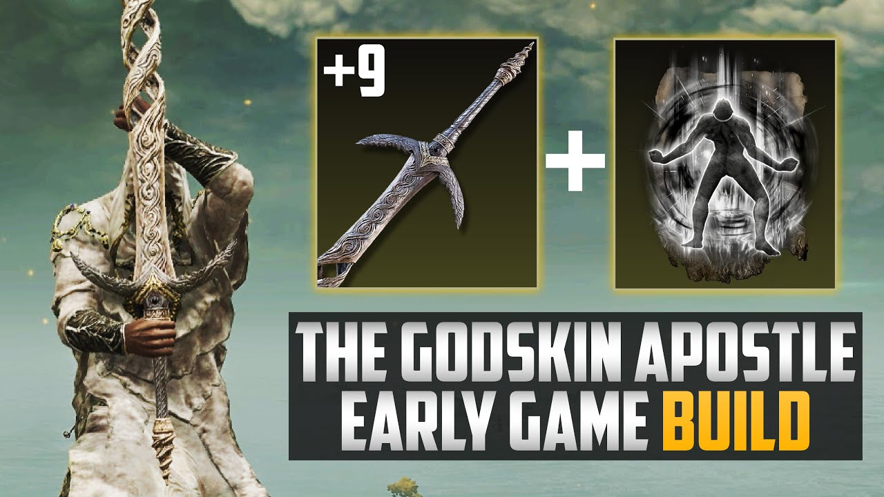 Elden Ring Godslayer's Greatsword Early Game Build