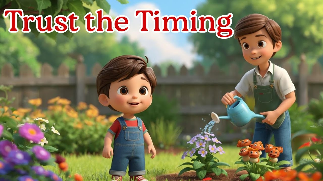 Trust the Timing | Moral Story for Kids | Inspirational Story for Students | English Story