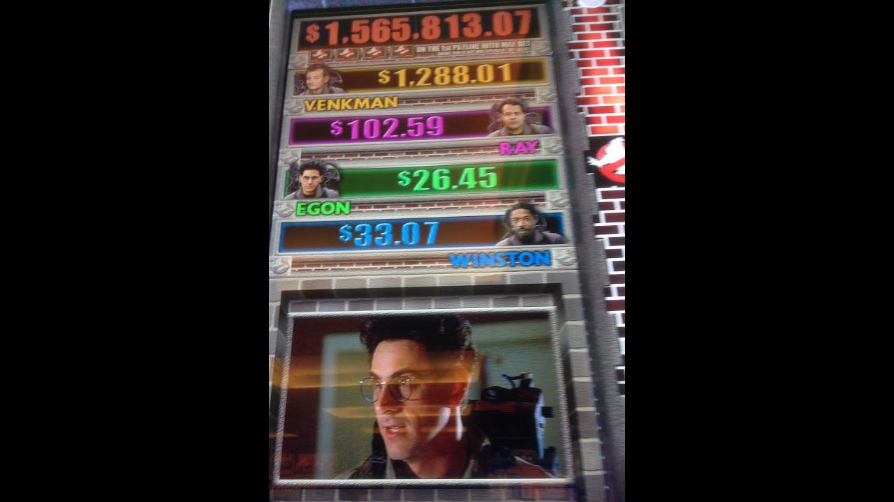 Ghostbusters Slot Machine Tag Em And Bag Em Bonus