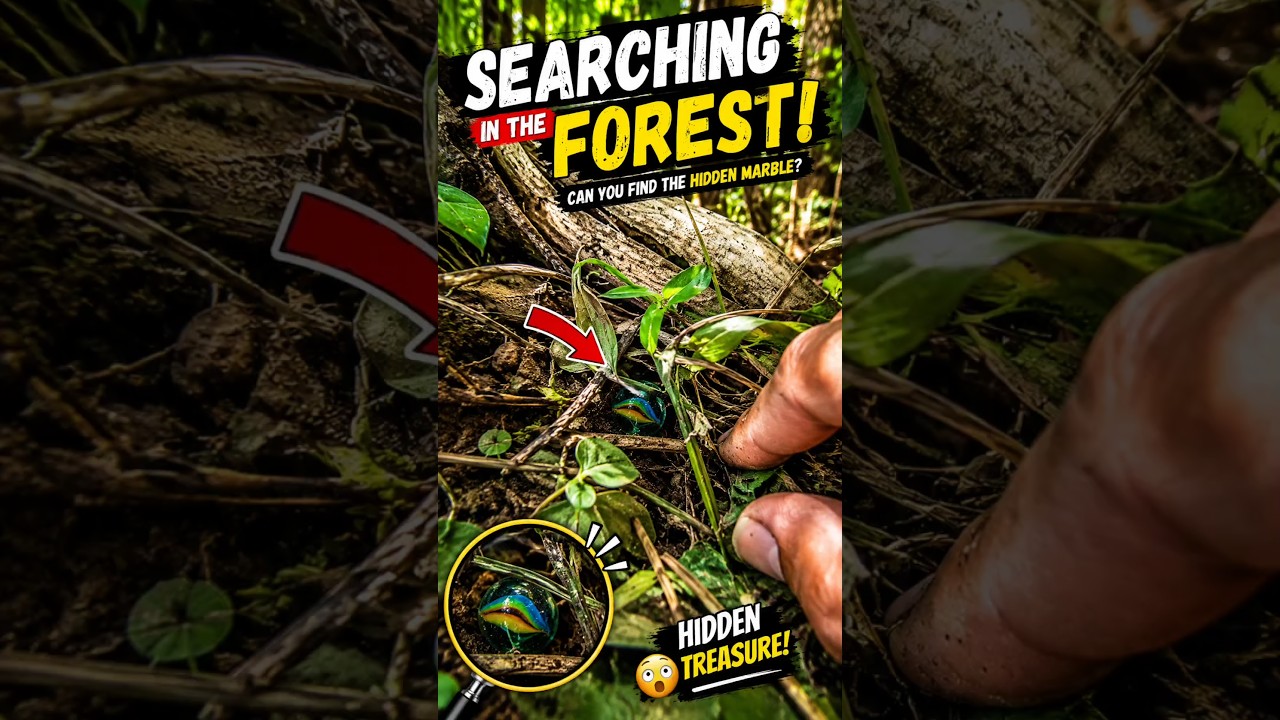Hidden Treasure Hunt in the Forest