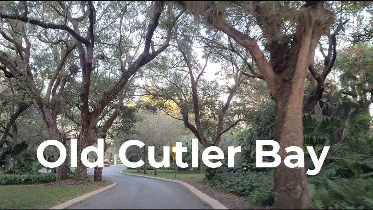 Driving tour: Old Cutler Bay, one of Miami's most expensive gated communities.