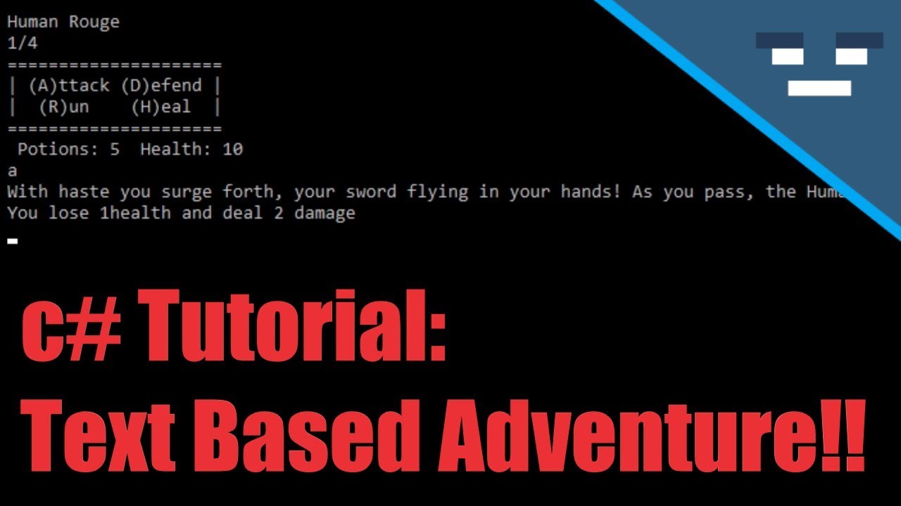 C# Tutorial Text-Based Adventure Ep1: Getting Started!