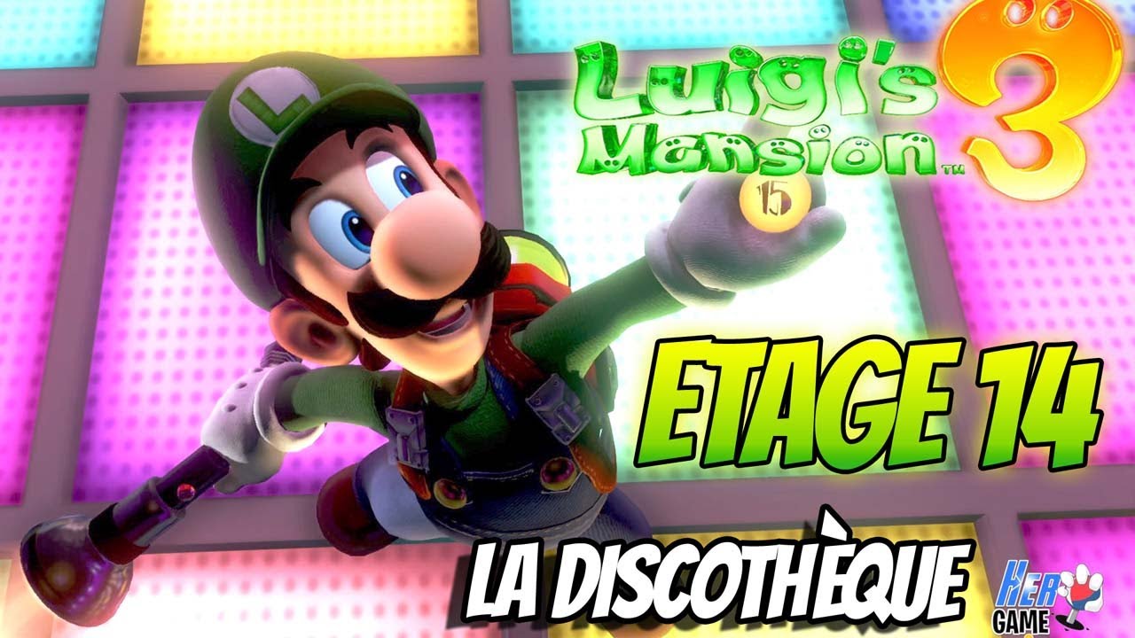 Luigi's Mansion 3 Etage 14 La Discothèque Boss DJ Nintendo Switch Gameplay Français