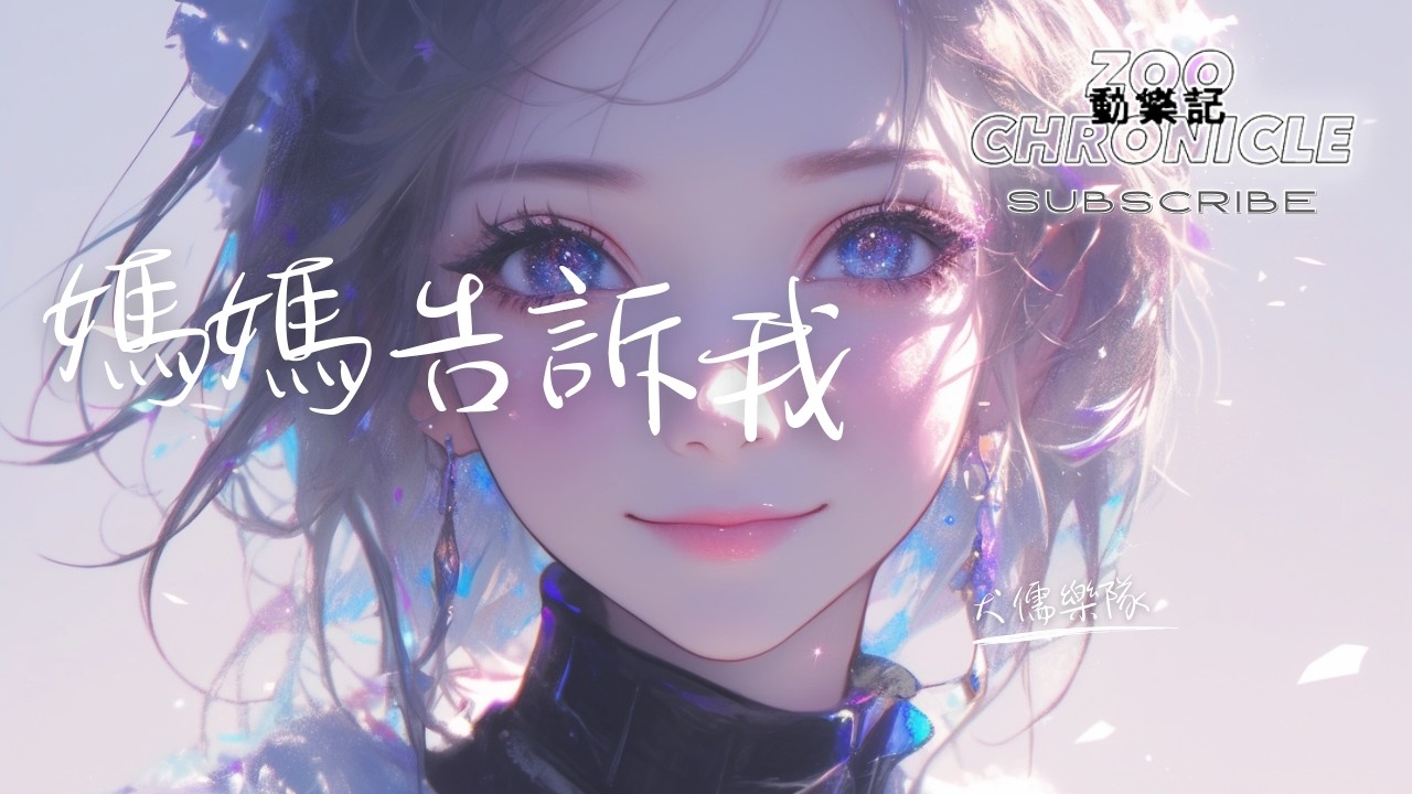 犬儒樂隊 - 媽媽告訴我 | 媽媽有那麼一瞬間我才發現這個世界全都變了 媽媽有那麼一瞬間我才發現這個世界變得陌生了 | 動態歌詞 Lyric Video