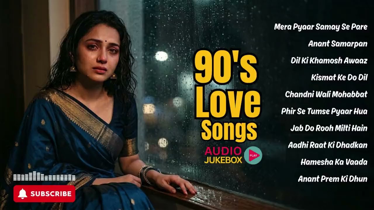 90s Hindi Golden Romantic Songs ✨ Beautiful Love Melodies From Bollywood’s Golden Era