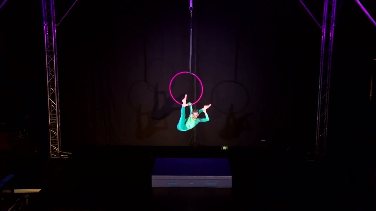 Sklanářová Sára Winter Cup 2026 AERIAL HOOP TEENS