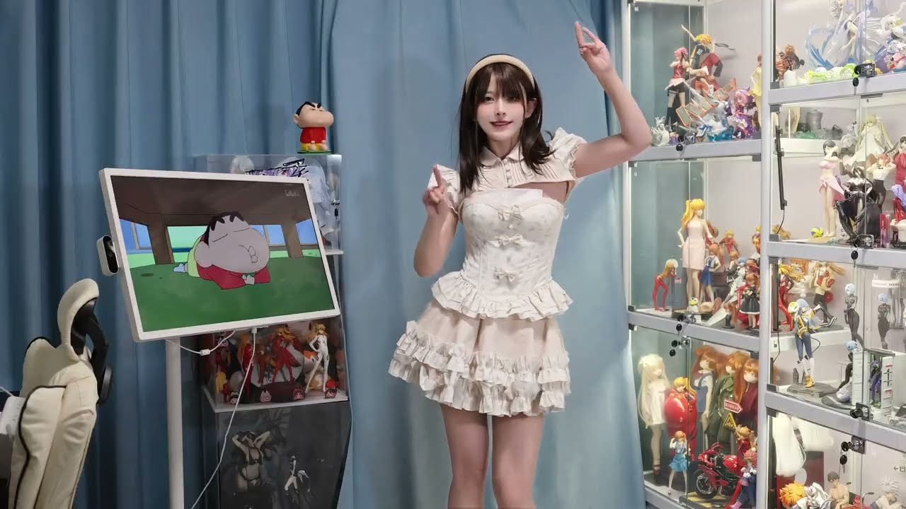 【温】依旧尝试征服10cm高跟鞋！❤️复古迪斯扣❤️kawaii kaiwai