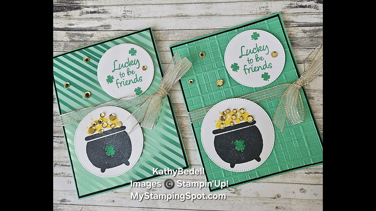 A little This or That live featuring the Good Luck Stamp Set #167223 $17