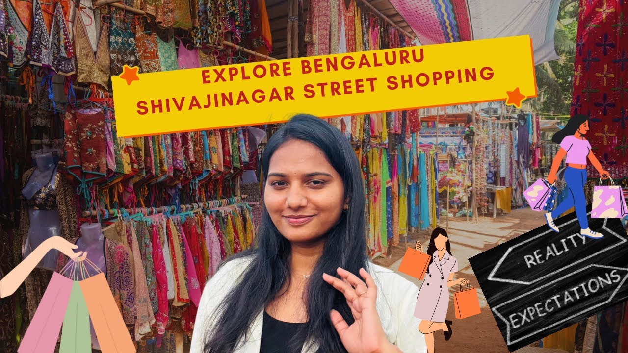 Explore ShivajiNagar street shopping | Expectations vs Reality | Bengaluru 