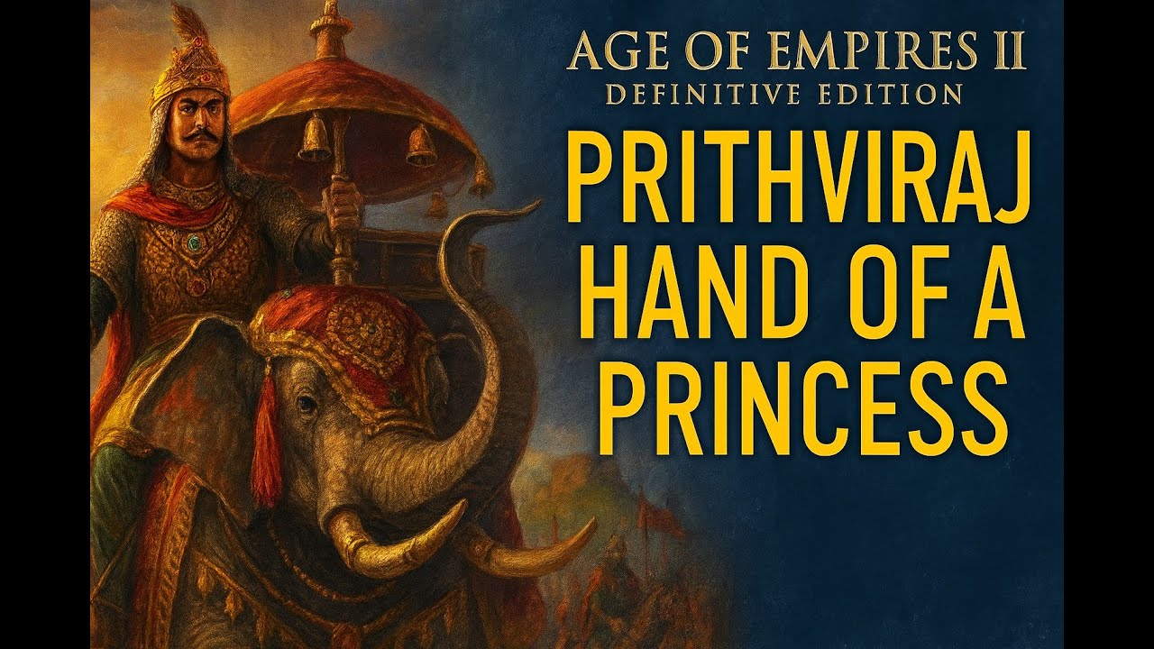 Age of Empires 2 Definitive Edition Prithviraj Hand of a Princess