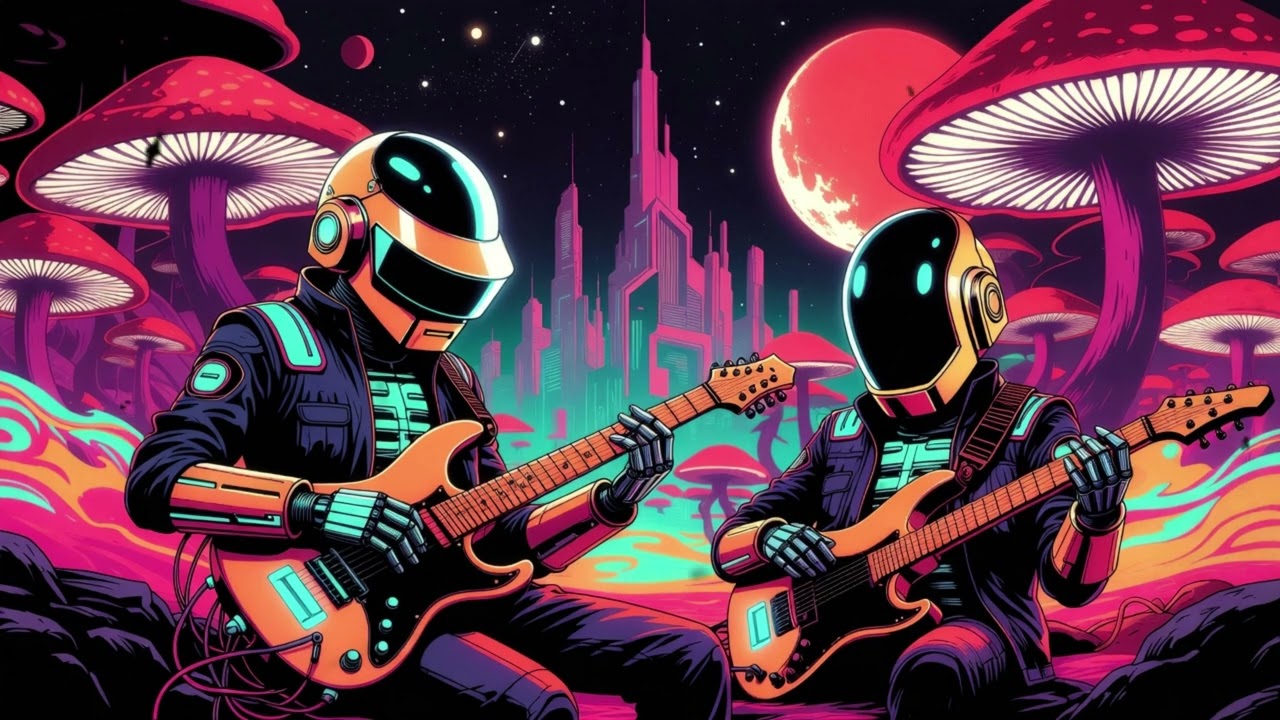 Daft Punk Groove Never Dies 🎸🤖 | Chill Disco & Retro Electro-Funk Playlist