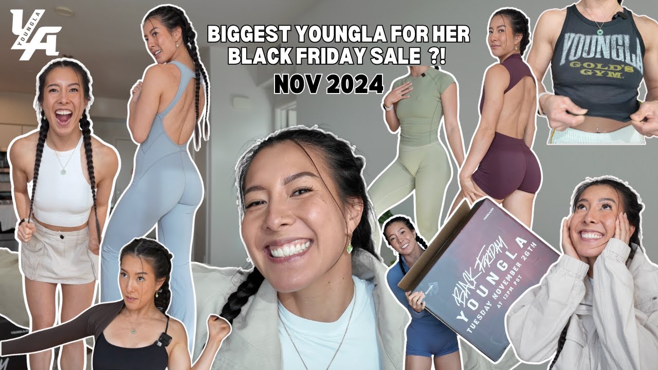 THE ULTIMATE YOUNGLA FOR HER BLACK FRIDAY TRY ON HAUL 2024 | IN DEPTH MUST HAVES?!