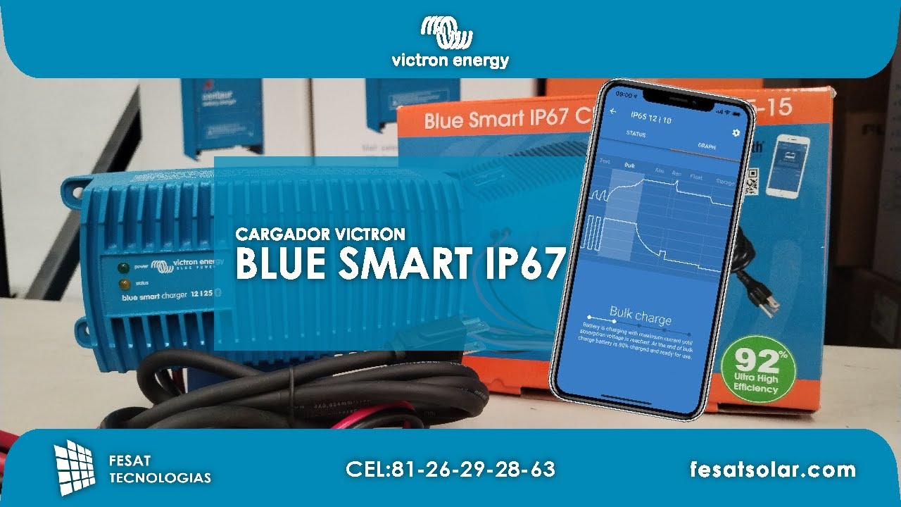 Victron Blue Smart IP67 ¿Cómo Funciona? ¿Cómo Configurarlo?