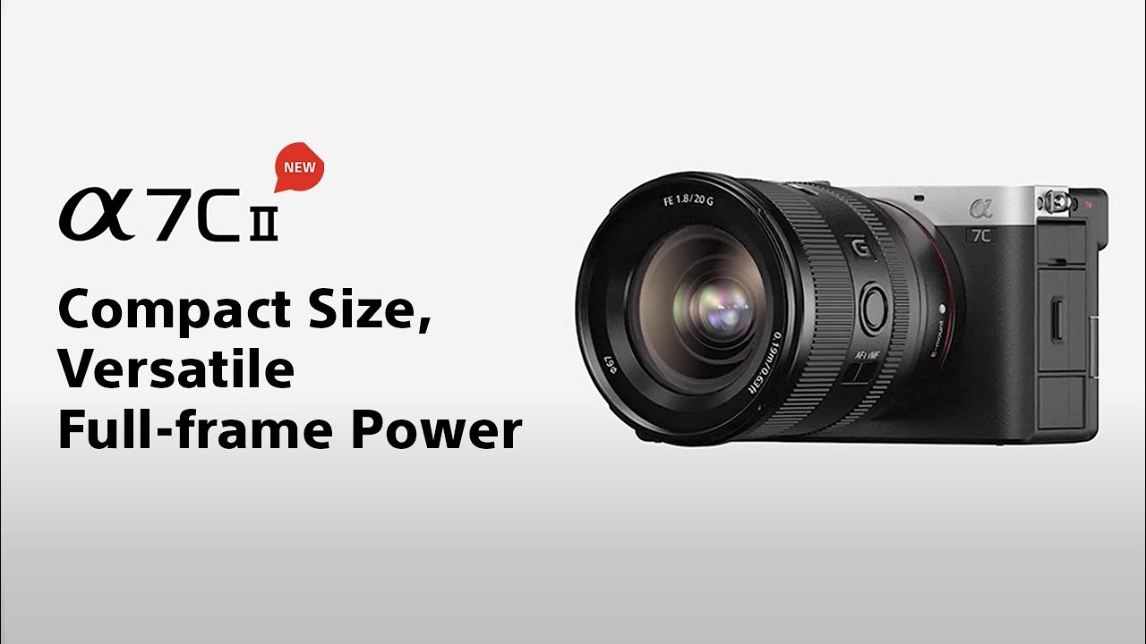 Introducing&nbsp;&alpha;7C II compact full-frame camera | Sony