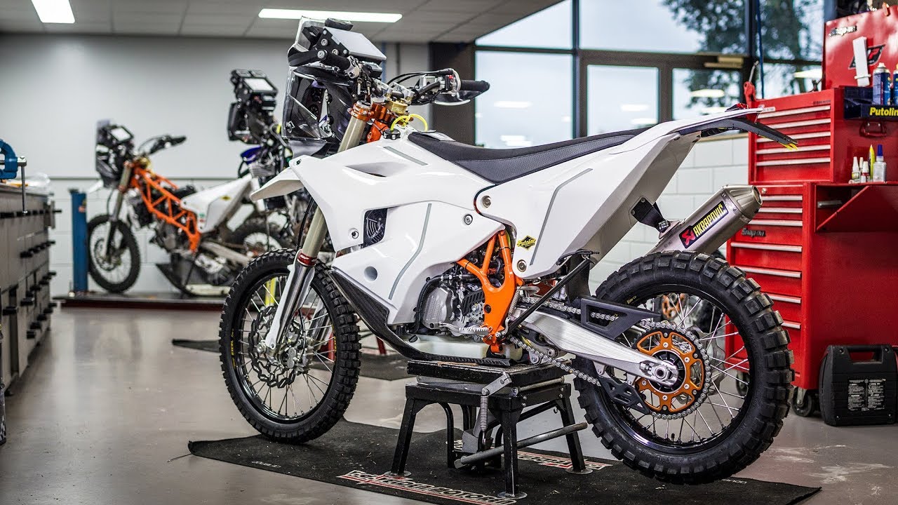 KTM 450 Replica test met Herwin Hopmans