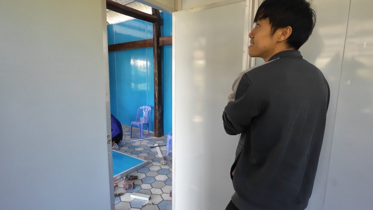Căn Nhà Nhỏ đã hoàn thành được 90%, Mẹ làm món canh Cải Bó Xôi ăn quá là ngon