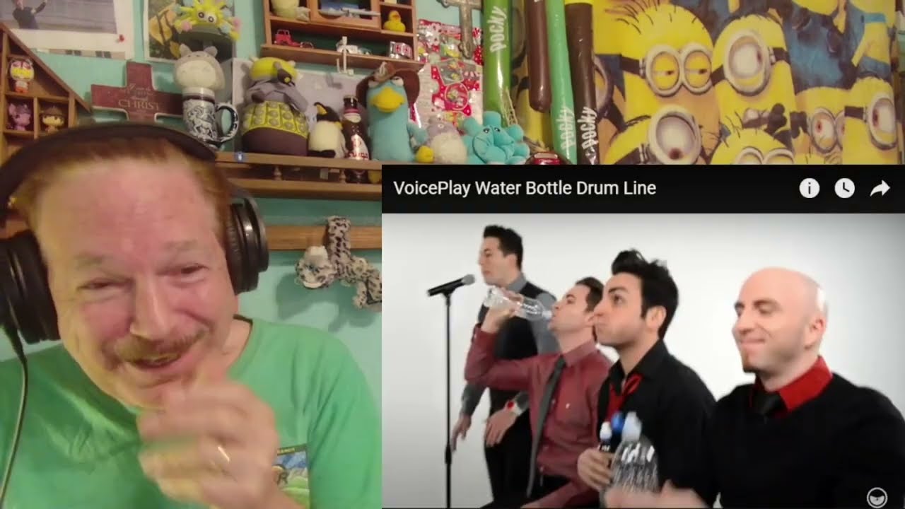 VoicePlay - 2 shorts: Papa Oom Mow Mow & Water Bottle Drum Line, A Layman's Reaction