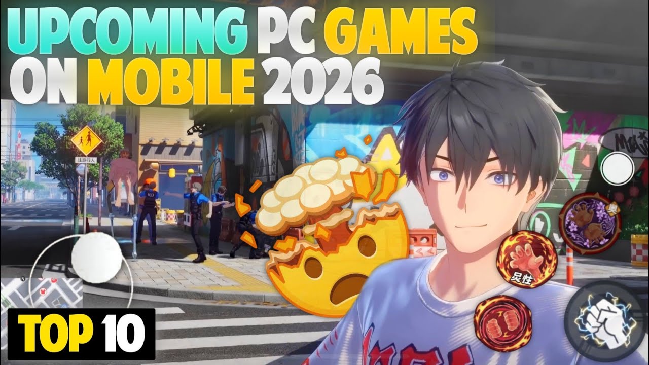 Top 10 PC/Console Games Coming To Mobile in 2026 | Mobile Gamers Are Not Ready For This 🤯