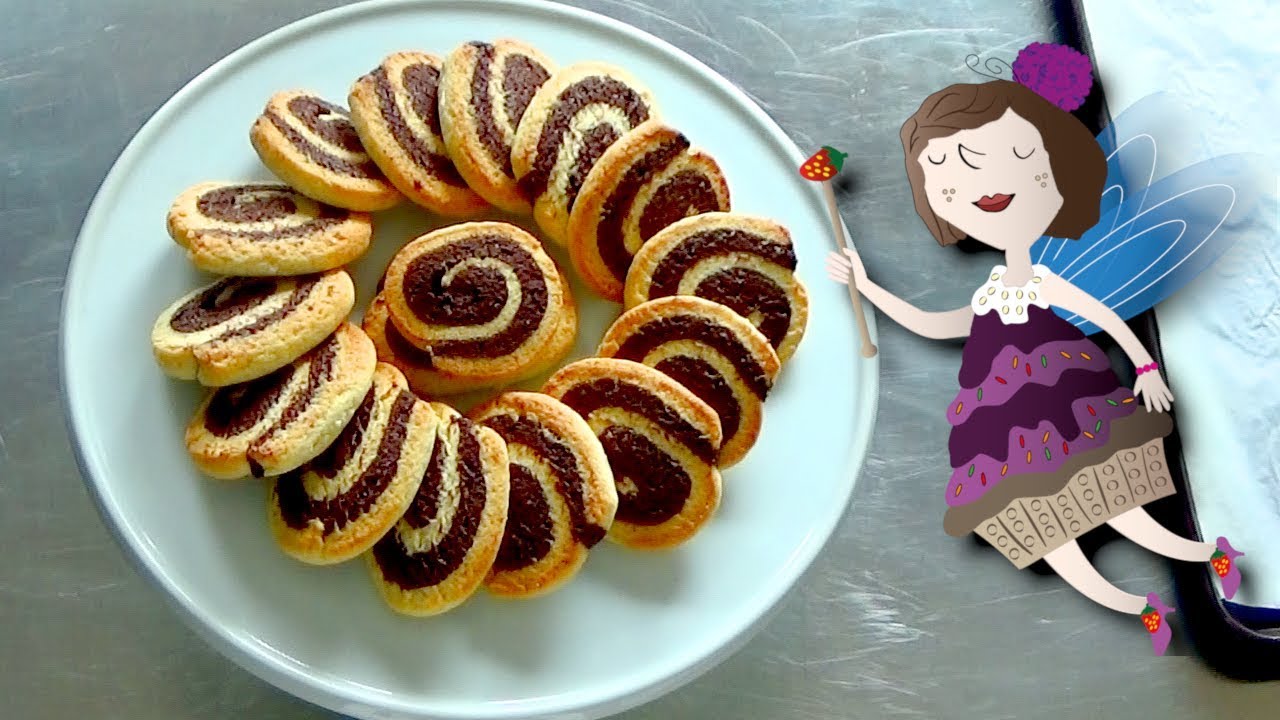 RECETTE FACILE - Réussir ses biscuits escargot ou spirale chocolat vanille.