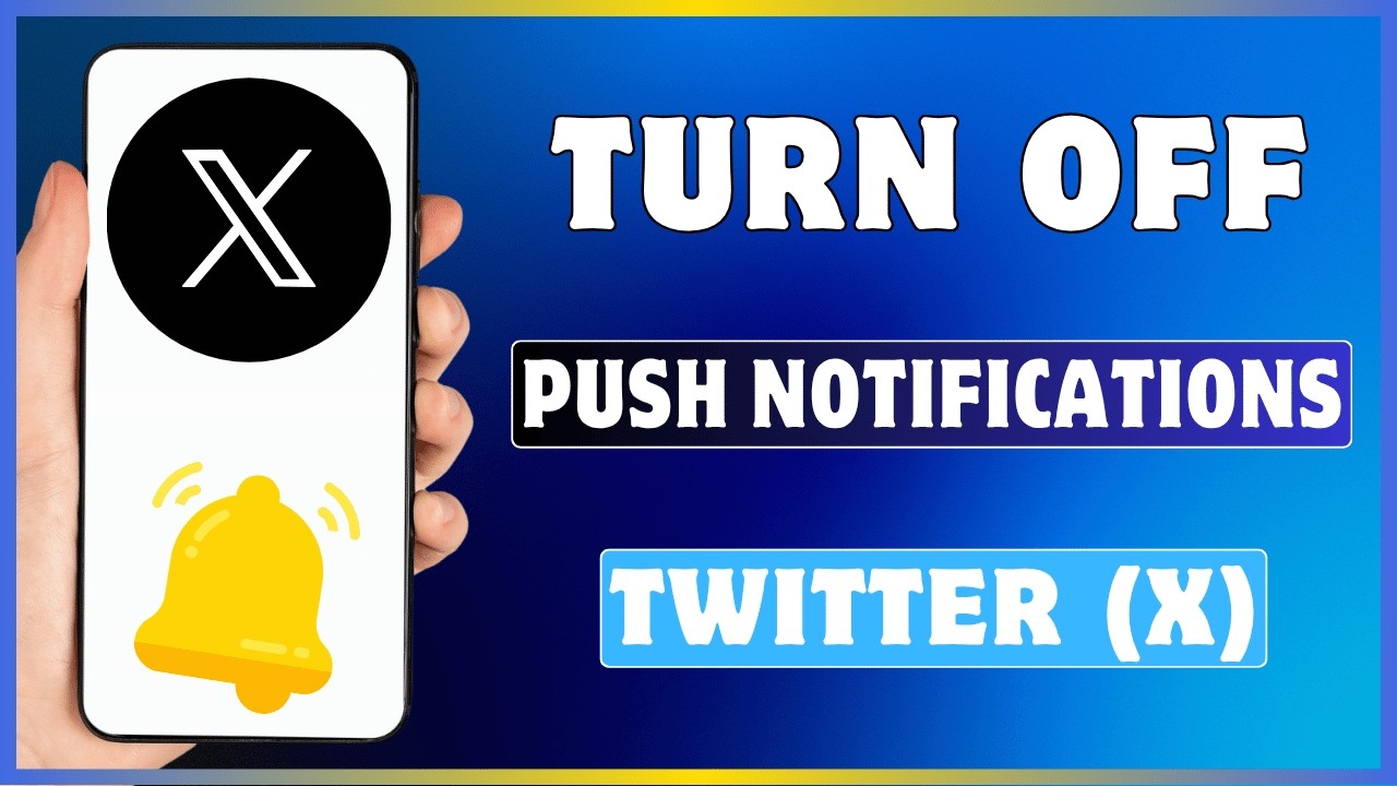 Как отключить push-уведомления в Twitter X