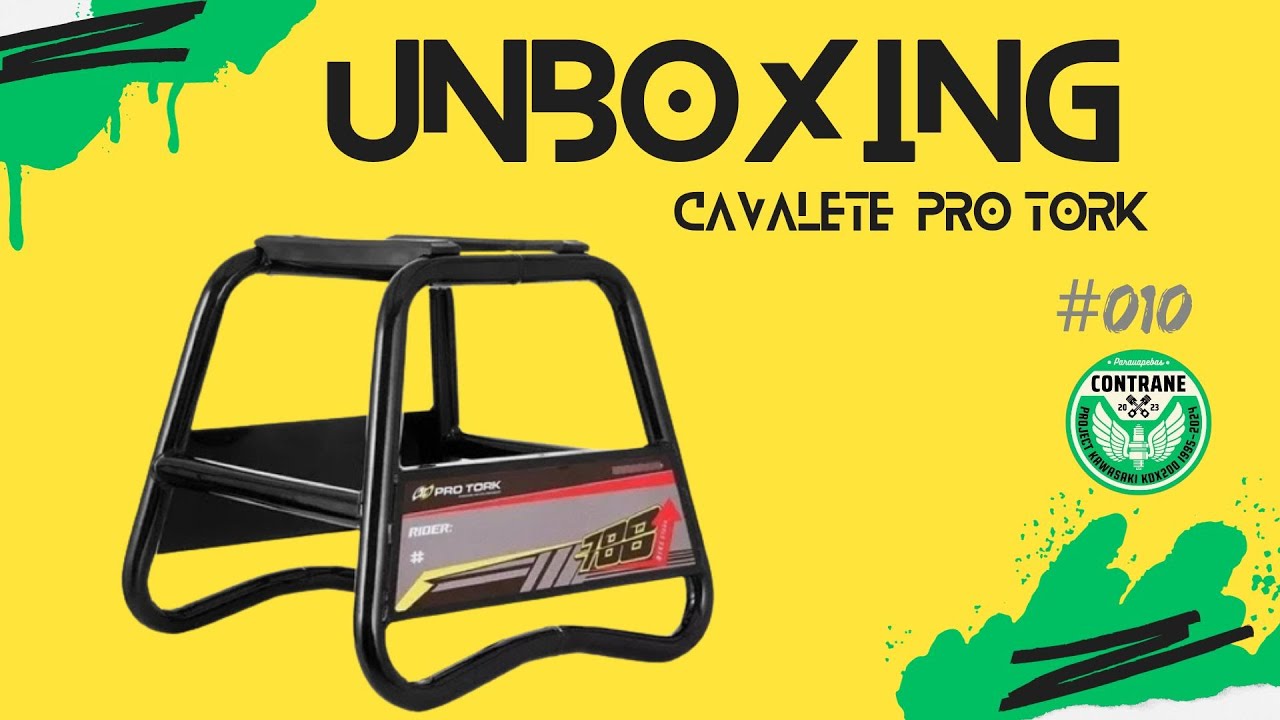 (Unboxing) cavalete pra moto protork #010 @SportbayTV