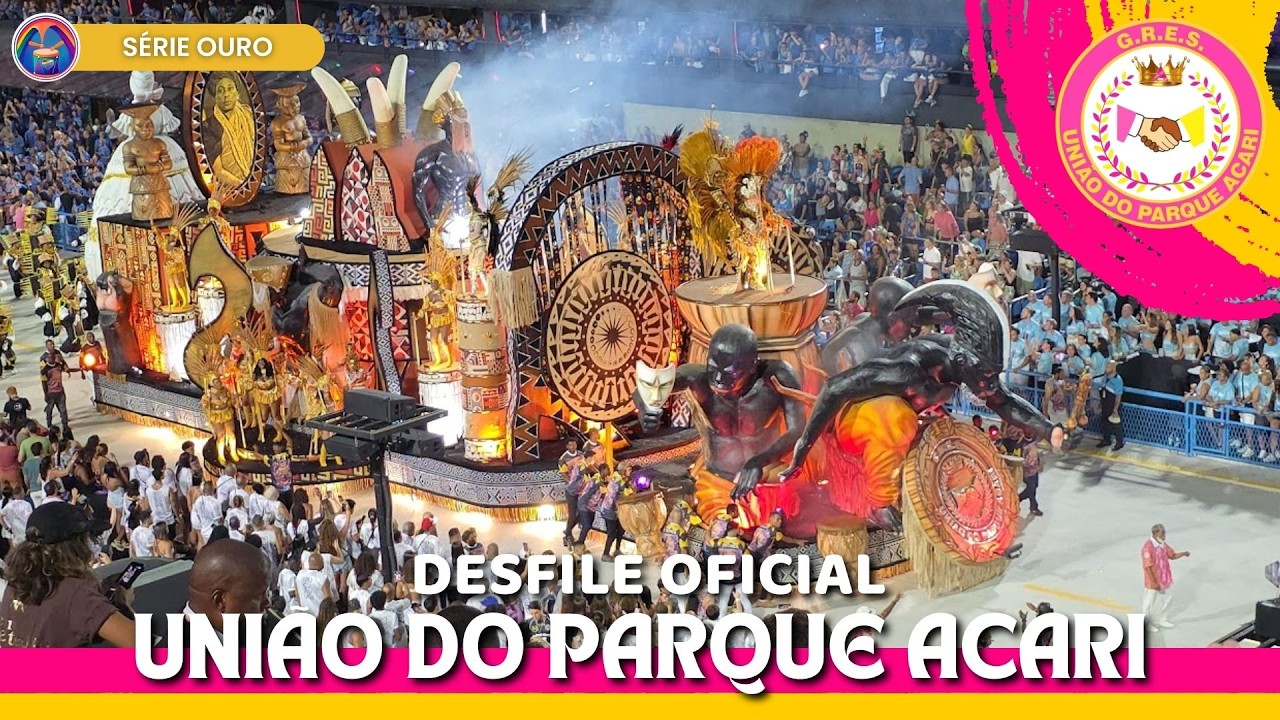 PARQUE ACARI 2026 | DESFILE OFICIAL NA SAPUCAÍ (VISÃO DA ARQUIBANCADA)